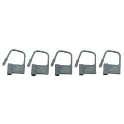 CockLock Lot de 5 CADENAS LOCK Numérotés Noir